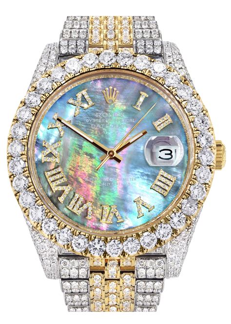 rolex diamond set watches